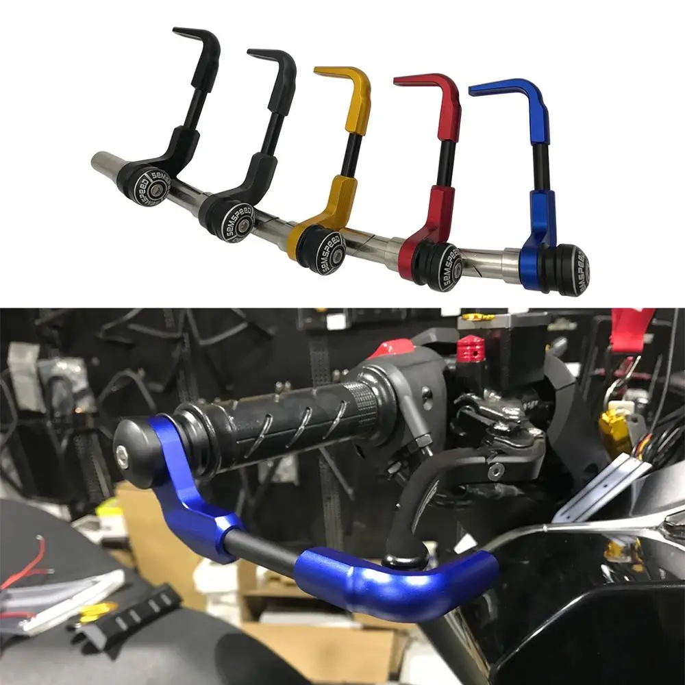 7/" 22 мм мотоцикл из нержавеющей стали handguard Тормозная защита муфты ручная защита для Honda cbr 650f cbr650f 650rr скутер Bilke