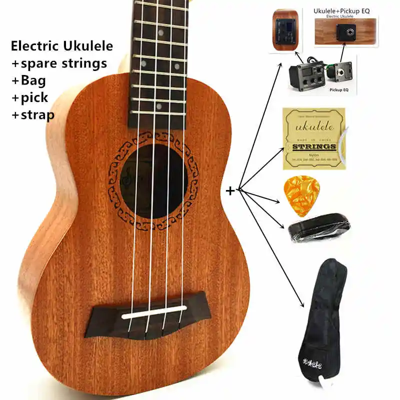 Skup SevenAngel promocja koncert Ukulele sopran Tenor Ukulele Mini hawaje gitara akustyczna gitara elektryczna Cavaquinho hurtownie