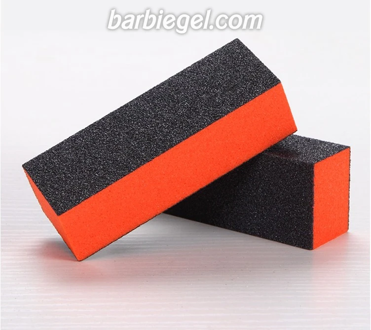 Free shipping Wholesale 10 X Black BUFFER BLOCK ACRYLIC NAIL TIPS