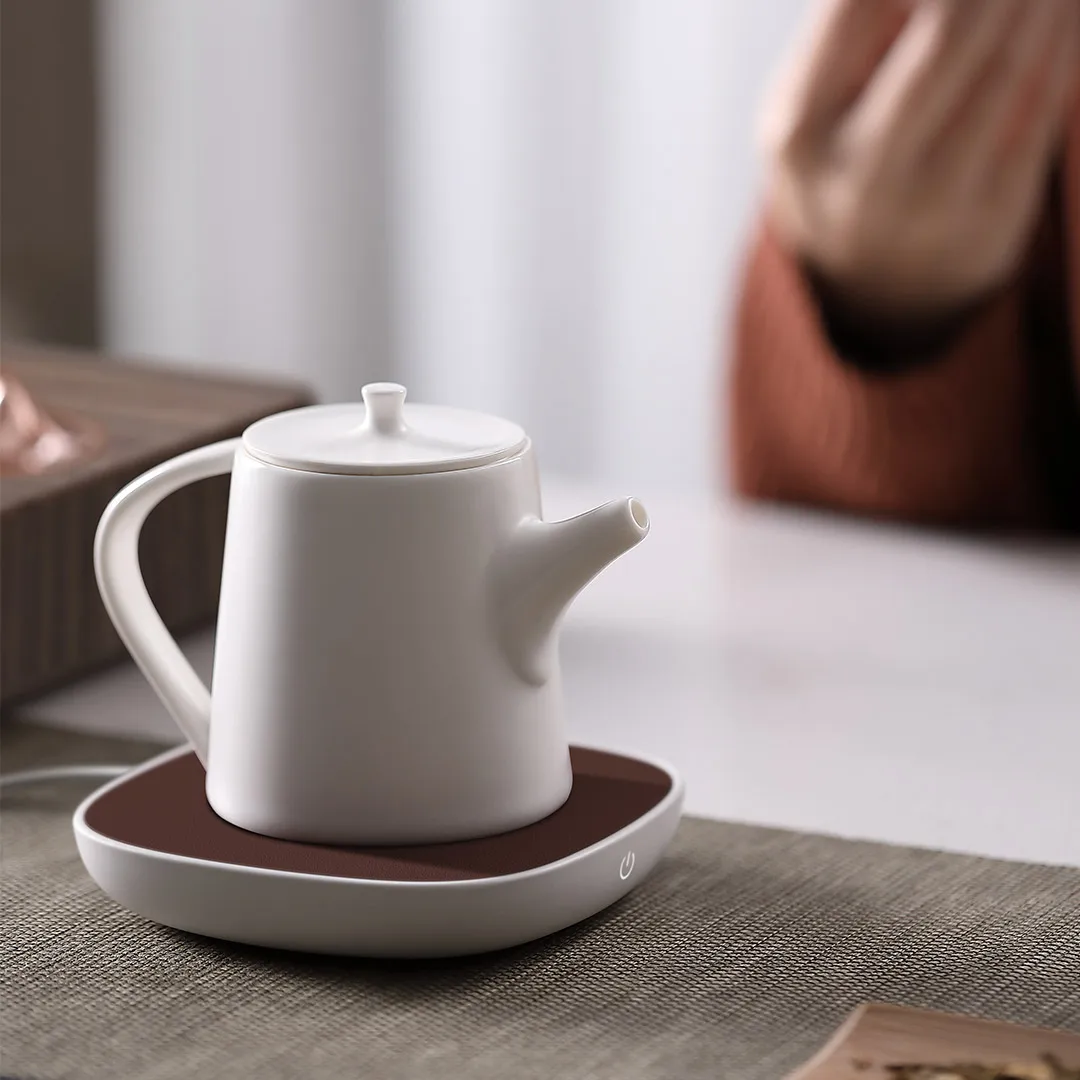 YOUPIN SANJIE 20 Вт Электрический поднос кофе чай USB напиток теплее чашки нагреватель 55 термостат изоляционная база коврик