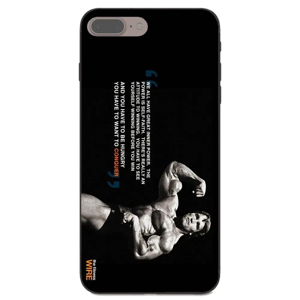 Новые чехлы для телефонов Arnold Gym Motivation Schwarzenegger Samsung Galaxy A3 A5 A6 A6s A7 A8 A9 Star Plus 2016 2017