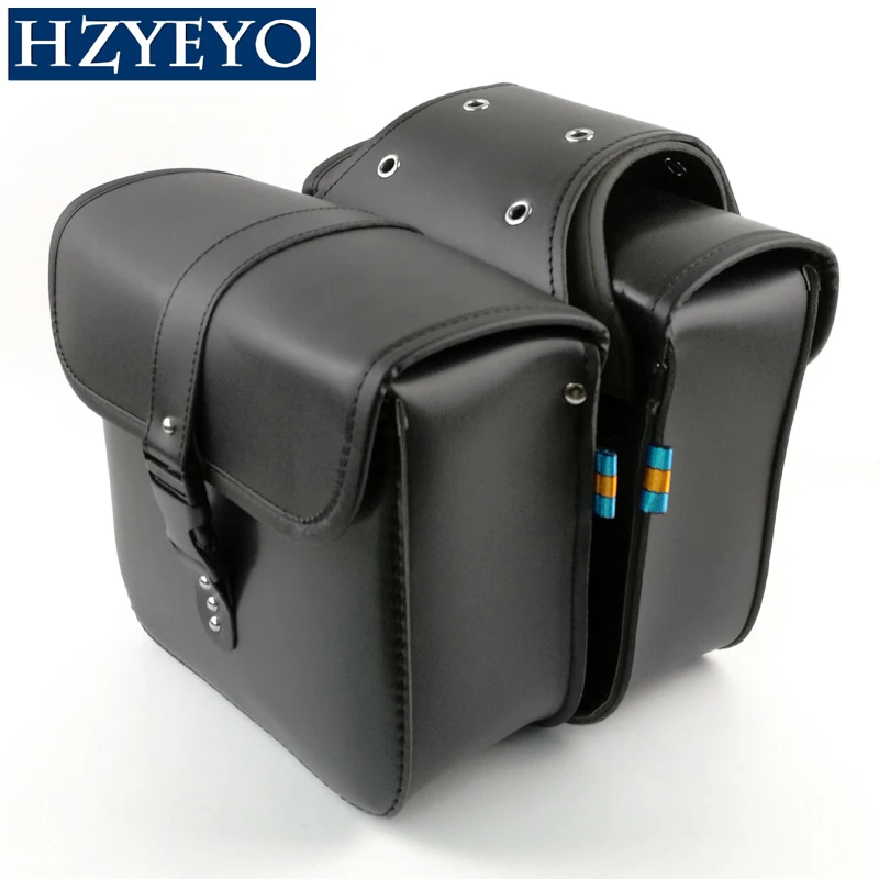 

HZYEYO Motorcycle saddle bags saddlebag Prince Regal Raptor cruise vehicle side box edge motorcycle knight D810