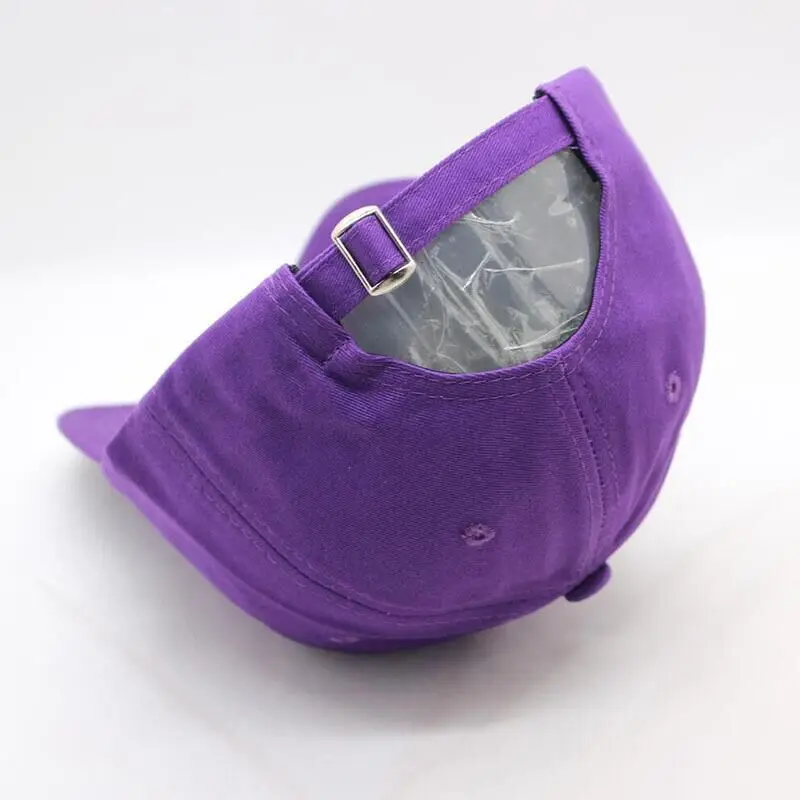 BING Юань Хао Сюань новые модные женские туфли Мужская бейсболка Фиолетовый Вышивка Письмо кепка хлопок Остроконечные кепки