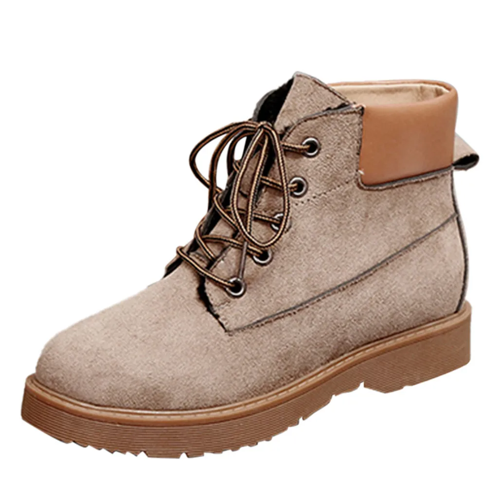 

Women Boots Plus Size Snow Boot For Women Winter Shoes Winter Boots Ankle Botas Mujer Warm Plush Insole Shoes Woman #719