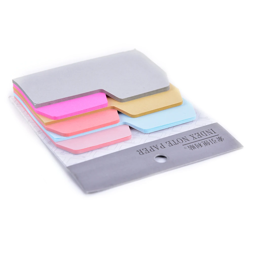 

Newest cute sticky note memo pad for school & office supplies stationery 6colors notebook note index paper card sticker