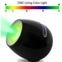 Дешевый продаж 256 Цвета живой Разноцветный свет Светодиодный лампа декоративная подсветка для вечерние сенсорный экран полосы прокрутки USB черный