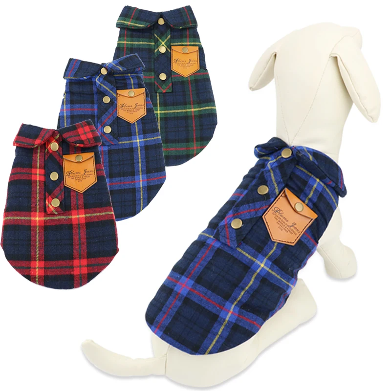 Winter Cat Clothes Plaid Cat Coat Jacket Pet Clothes for Cats Warm Winter Pet Cat Clothing XS to XL Blue Green Red 10d25Q Winter Cat Clothes Plaid Cat Coat Jacket Pet Clothes for Cats Warm Winter Pet Cat Clothing XS to XL Blue Green Red 10d25Q