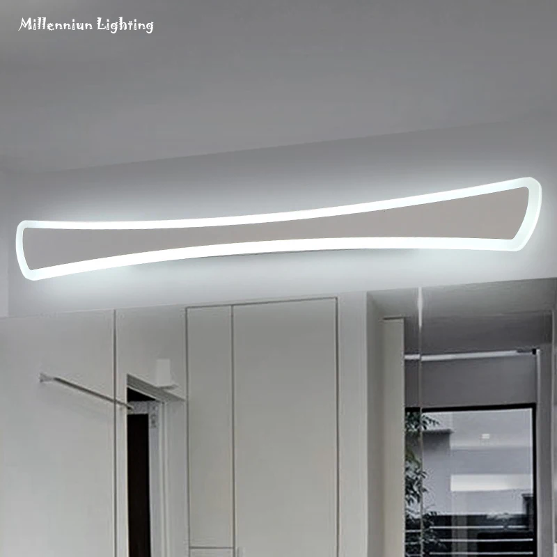 Popular Wall Mounted Dresser-Buy Cheap Wall Mounted Dresser Lots Bathroom LED mirror front light, stainless steel make-up/dresser light, Modern simple Acrylic wall hanging lamp 40cm12WAC90-260V - Popular Wall Mounted Dresser-Buy Cheap Wall Mounted Dresser Lots