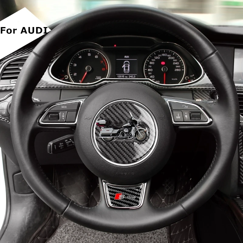 For Audi A1 A3 A4 A5 A6 A7 A8 Q3 Q5 Q7 Sline Steering Wheel Steering ...