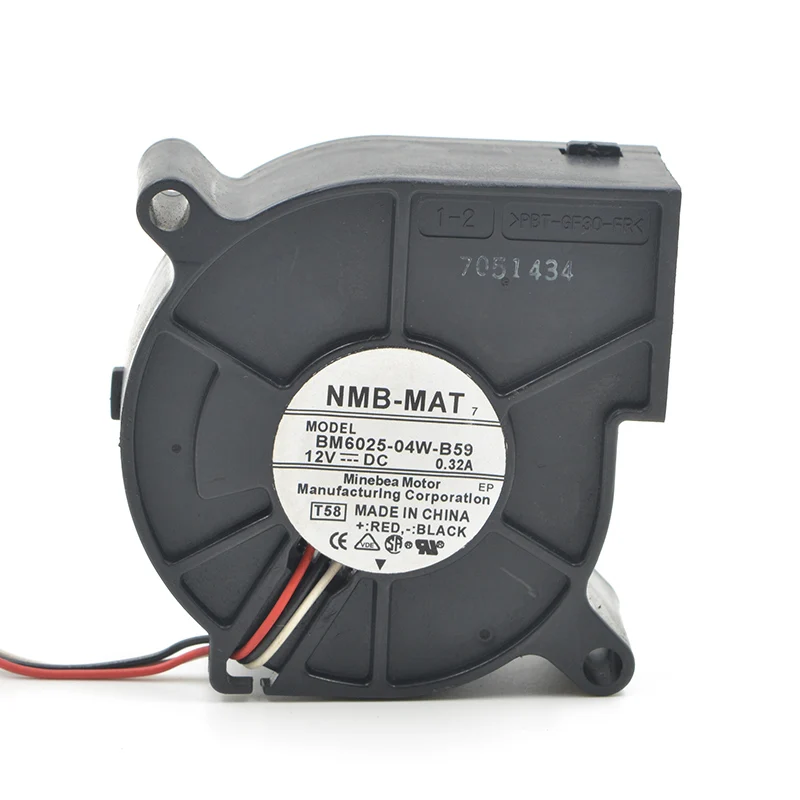 

New original BM6025-04W-B59 6025 12V 0.18A three lines 6CM