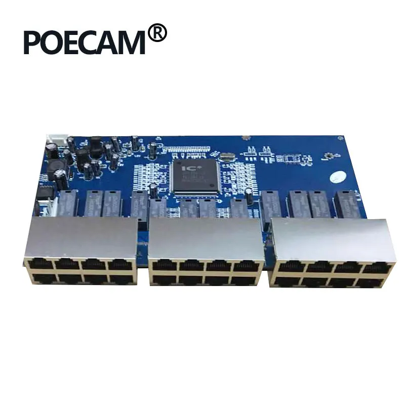 POE инжектор 12V15V18V24V30V36V48V пассивное питание через ethernet сети ethernet коммутатор 22 poe порты для Wi Fi точка доступа ap видеонаблюдения