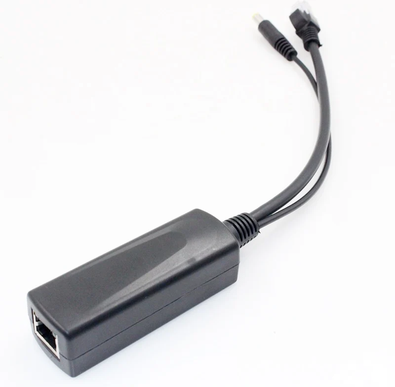 Разветвитель питания MISECU POE разветвитель Ethernet 10/100 Мбит/с IEEE802.3at/af 12 В/2A 24 Вт для ip