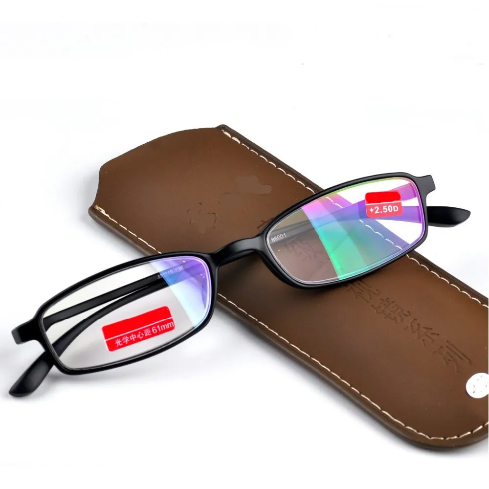 Full rim HD TR90 GREEN ANTIREFLECTIVE Super light men women reading