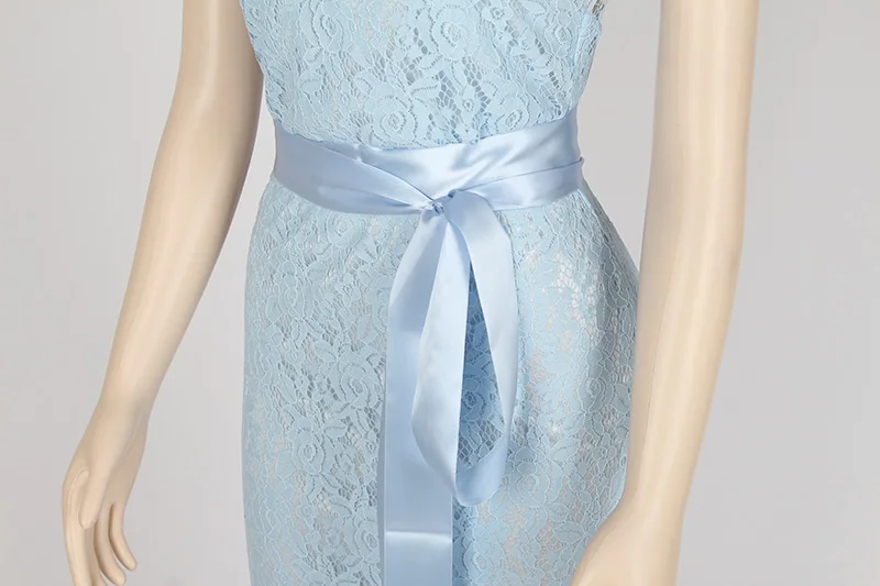 Kostlich Summer Women Long Dress 2017 UK Green Elegant Prom Fashion Casual Ladies Maxi Clothes Evening Party O-Neck Lace Dresses (48)