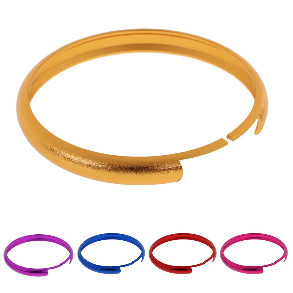 Aluminum Alloy 45mm Dia Car Key Trim Ring Rim Fit for BMW MINI Cooper New Design High Quality Aluminum Deco-Trim