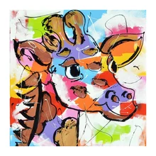 Пользовательские алмаз живопись цветной Жираф корова вышивка крестиком Снеговик санта-клаус дар home decor diy pintura стразами ponto cruz