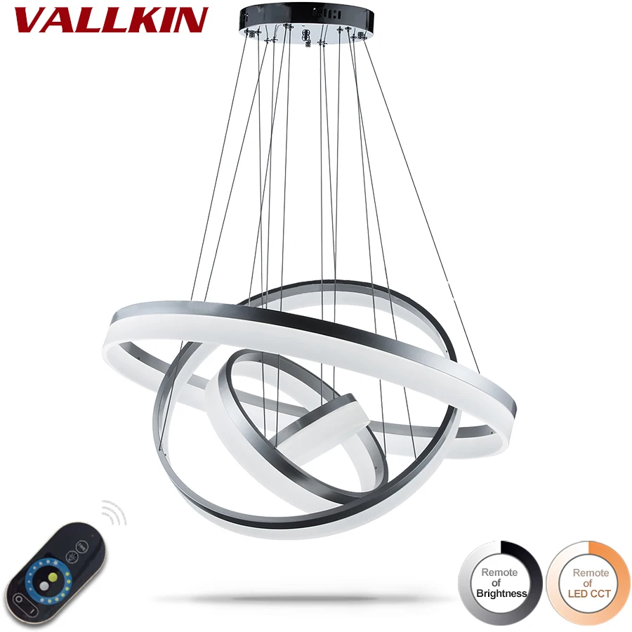 

DIMMABLE Modern New LED Acrylic Chandeliers LED Indoor Pendant Lamp Chandelier Lamps Hanging Suspension Fixtures with Remote