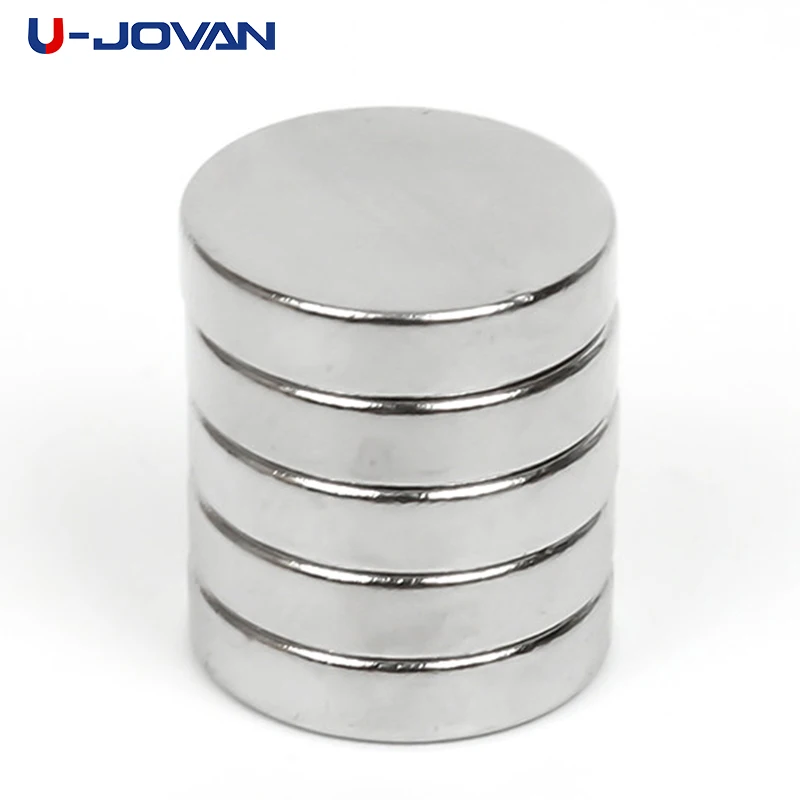 

U-JOVAN 10pcs 12 x 3mm N50 Mini Powerful Magnet Rare Earth Permanent Small Round Strong Neodymium Magents