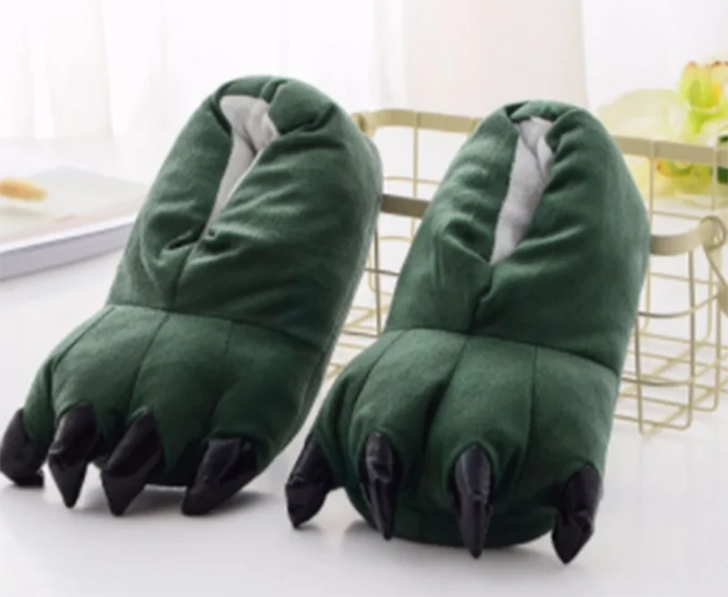 monster claw slippers