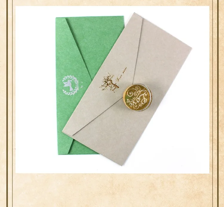10 шт. толстые Высококачественные коммерческие конверты-конверты в винтажном европейском стиле для карт Скрапбукинг подарок офис