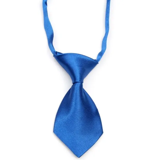 Детские галстуки-бабочки, Детские аксессуары для мальчиков, галстуки на шею - Цвет: Синий
