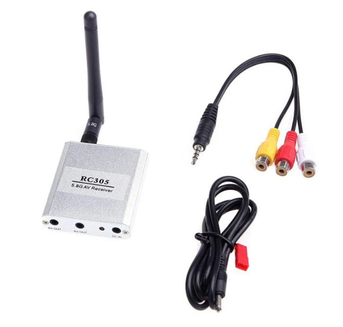 

5.8G Image transmission receiver RC305 8CH wireless video transmission real-time reception 5.8G AV receiver