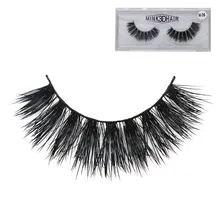 

Yaliao mink eyelashes natural long 3d mink lashes hand made false lashes plastic cotton stalk makeup false eyelash
