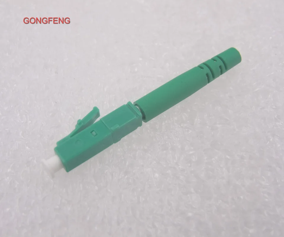 GONGFENG 200 шт. новый быстрый оптоволоконный соединитель части LC/APC 0.9 одножильный
