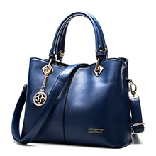 Frauen Handtaschen 2017 Luxus Designer Damen Top-Griff Corssbody Handtasche Kuh Leder Marke Taschen Messenger-leger Tote Tasche Büro