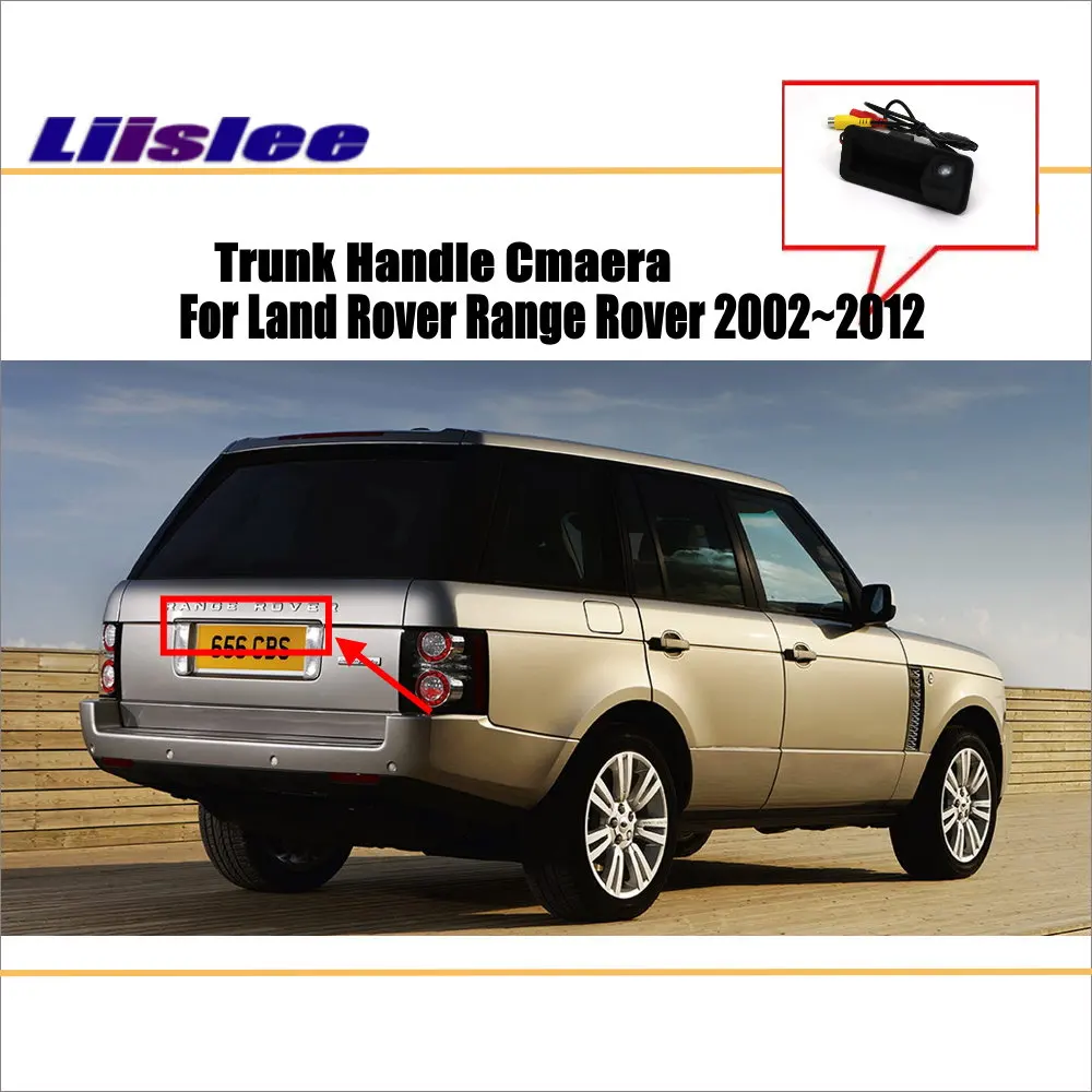 Liislee Автомобильная камера для Land Rover Range Rover 2002~ 2012/камера заднего вида/HD CCD RCA NTST PAL/ручка багажника OEM