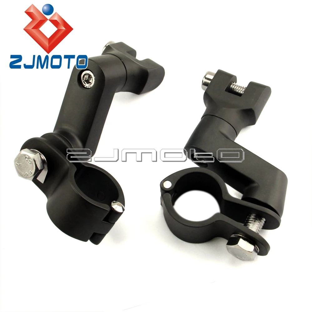 1.25" Highway Engine Guard Foot Pegs For Harley Touring Road King
