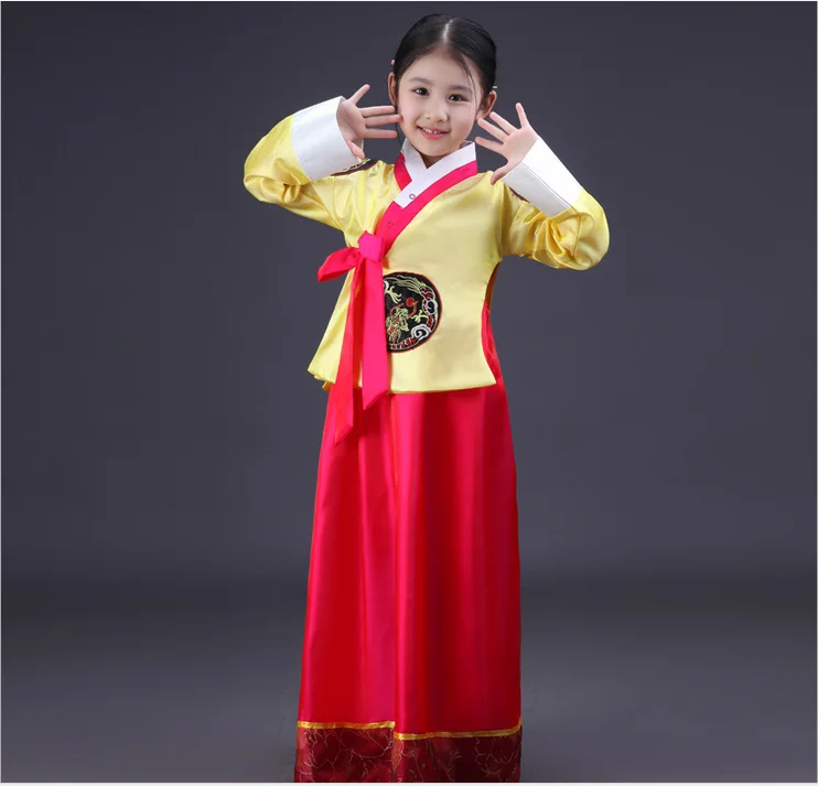 Dae Jang Geum Girls' Traditional Korean Costume Costume Minorities