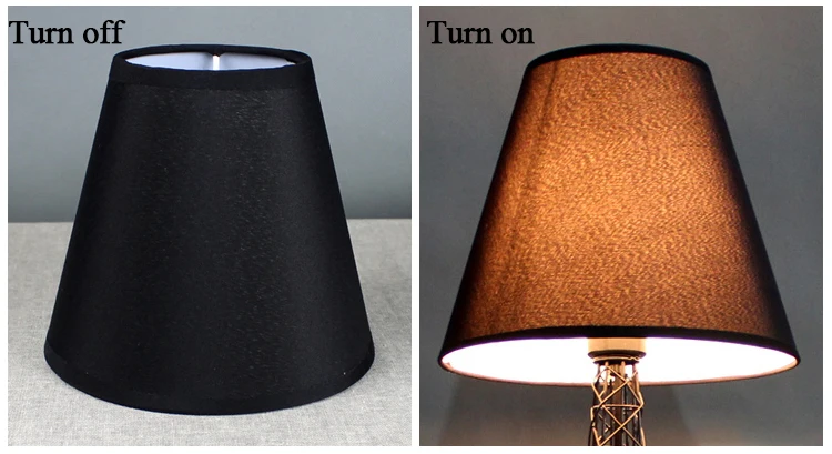 lâmpada de linho abajur rústico para pequeno abajur de mesa para quarto lâmpada de cabeceira para abajur retrô capa de lustre