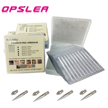 

400 Pcs Dedicated Needles Mole Removal Pen Needle For Laser Tattoo Freckle Spot Mole Removal Pen Accessories Fine/Thick Needles