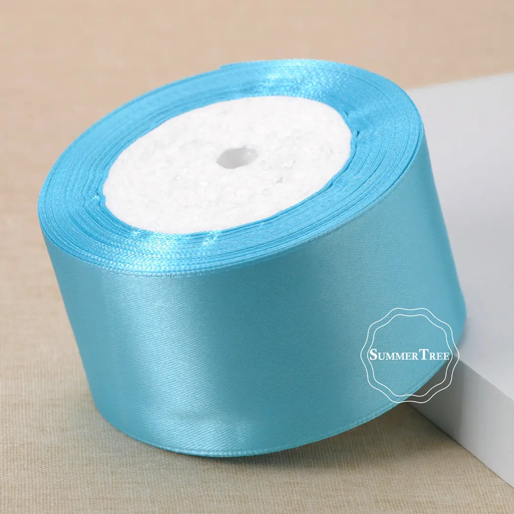 

Turquoise 25yards 6mm 10mm 15mm 25mm 38mm 50mm Satin Ribbon Sash Gift Bow Handmade DIY Craft Wedding Party Supply Banquet Decor
