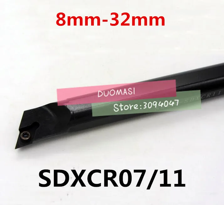 

1 шт S08K-SDXCR07 S10K-SDXCR07 S12M-SDXCR07 S16Q-SDXCR11 S20R-SDXCR11 S25S-SDXCR11 S32T-SDXCR11 8 мм-32 мм токарный инструмент с ЧПУ