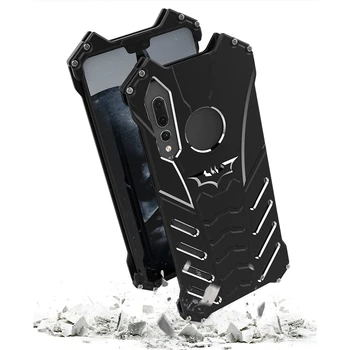 

For Huawei P20 Case Luxury Hard Aluminum bumper Armor Full Protective Back Phone Case For Huawei P20 Pro lite Nova 3E Case Cover