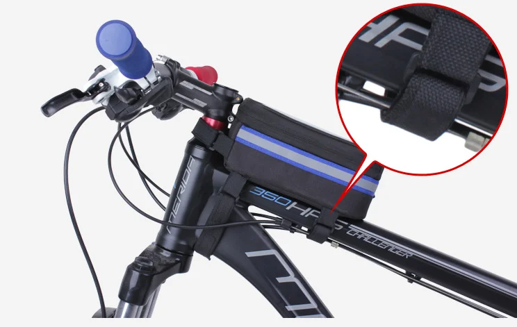 

Bike Phone Case Utility Bicycle Cell Phone Bag With Touchable TPU Screen Reflective Waterproof MTB Road Bike Case Pouch