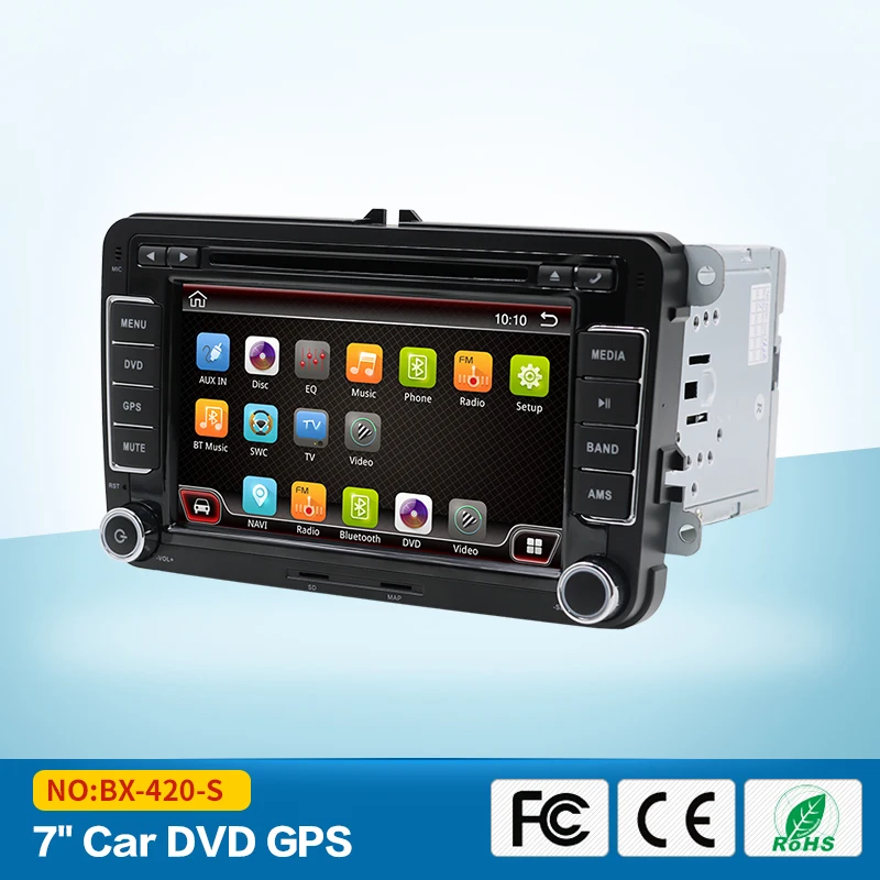 

2 Din Autoradio Android 7.1.1 Car Stereo for Volkswagen GOLF MK5 MK6 JETTA PASSAT B6 POLO SKODA Fabia GPS Navigation USB/SD wifi