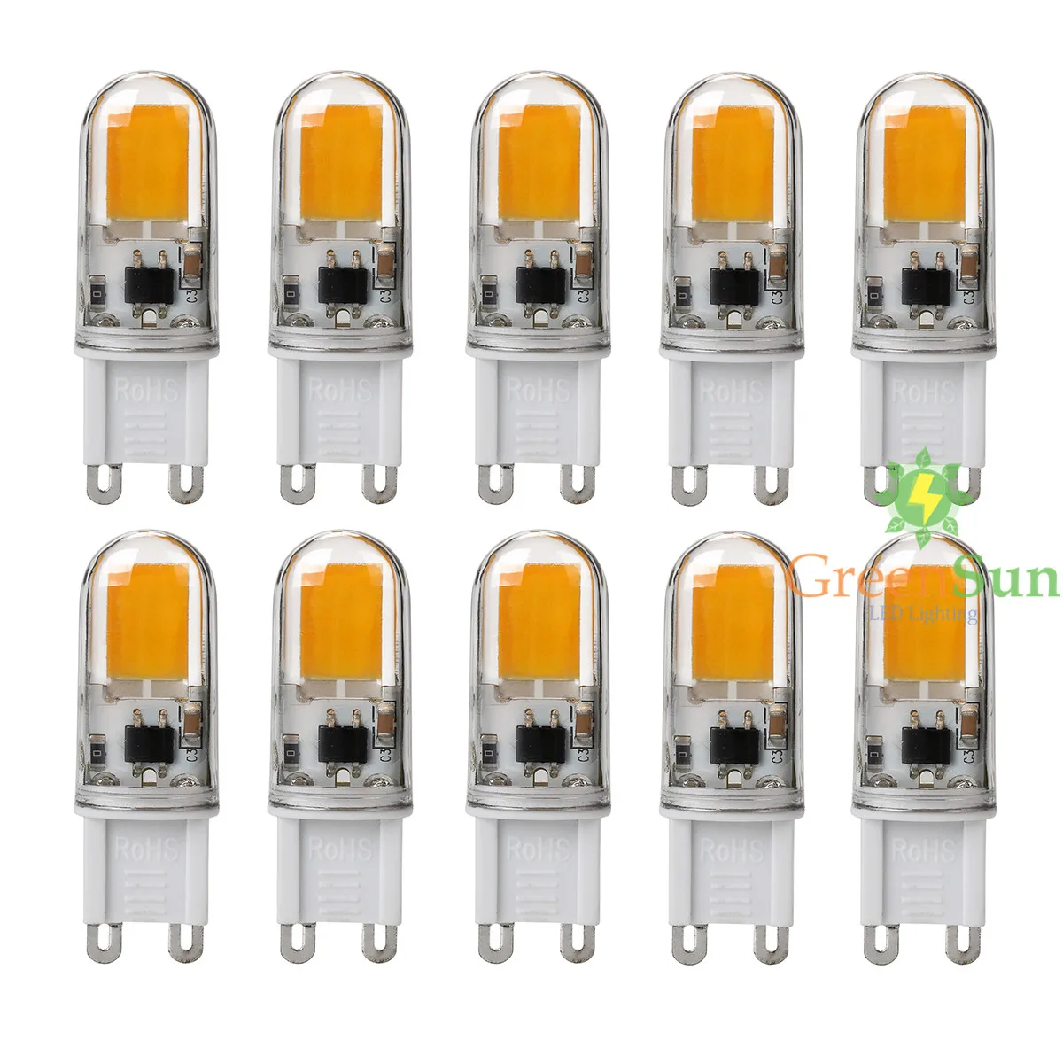 Bulb G9 Led Light 5w Capsule Replace Halogen Lamps 240v Ac220 Smd x 10