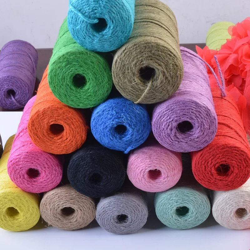 SOUJAP Cuerda De Cáñamo De 100 Pies Y 1/2 Pulgada
