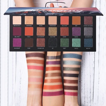 

UCANBE Beauty 21 Colors Shimmer Matte Eyeshadow Palette Belonging Eye Shadow Makeup Powder Waterproof Pigment