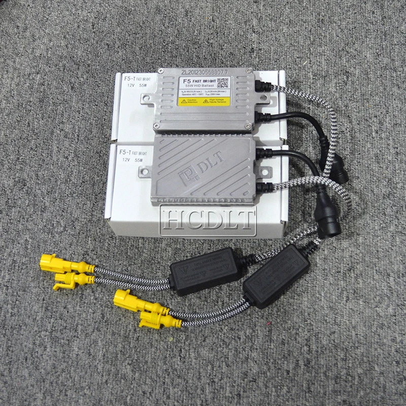 HCDLT AC 12V 55W Reator DLT F5T HID Ballast Retrofit For Car Headlight Bulb Kit Xenon H1 H4 H7 H11 HB4 55W F5 Fast Start Ballast (13)