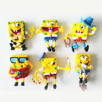 

Hot 6pcs/set Model Hand To Do Action Figure Toys Doll Cute Cartoon Vinyl Doll Classic Children Toys