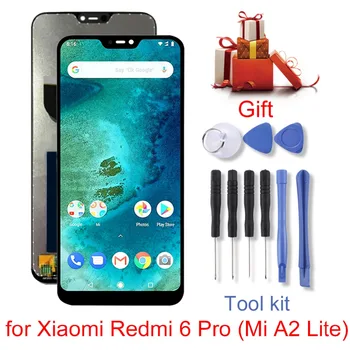 

New for Xiaomi Redmi 6 Pro (Mi A2 Lite) LCD Screen and Digitizer Full Assembly repair parts
