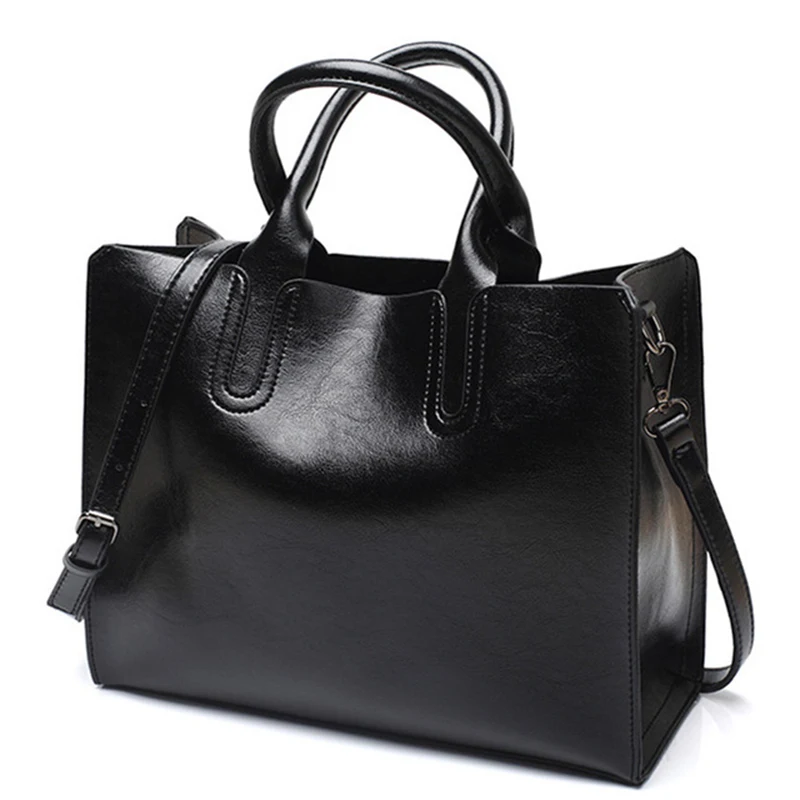 

Vintage Women Shoulder Bag Casual Totes Leather Handbags Messenger Bags High Quality Female Handbag WBS539-3