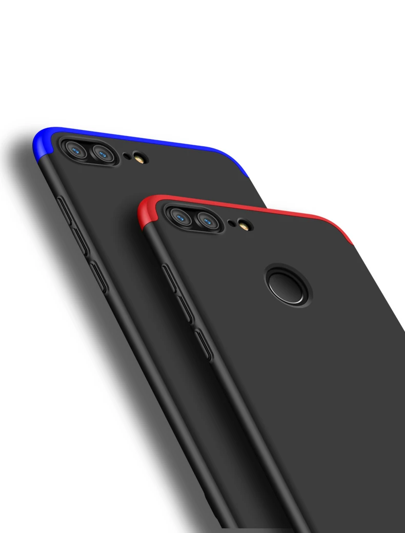 Жесткий Чехол Huawei Honor 9 Lite с полной защитой на 360 градусов задняя крышка