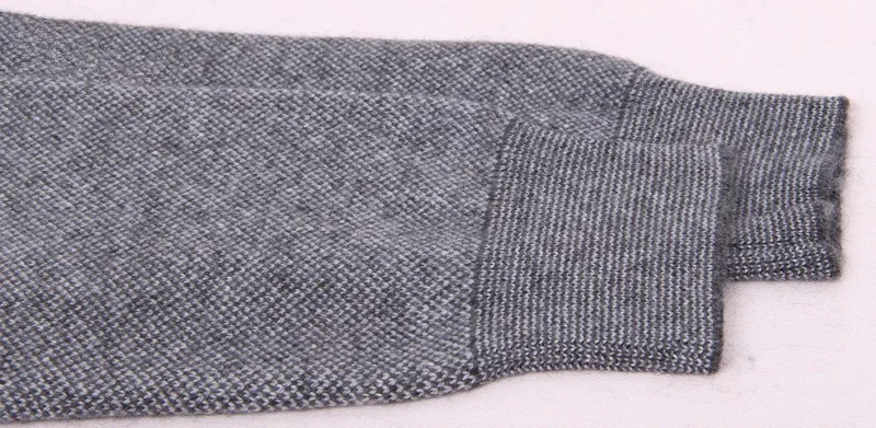 Большие размеры 100% козья кашемир Мужская Бутик пуловер свитер argyle воротник-поло S/105-3xl/130