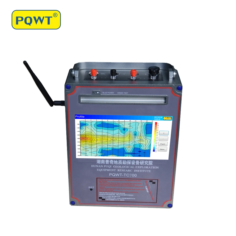 PQWT TC700 600 метров высокая точность автоматическое отображение глубины