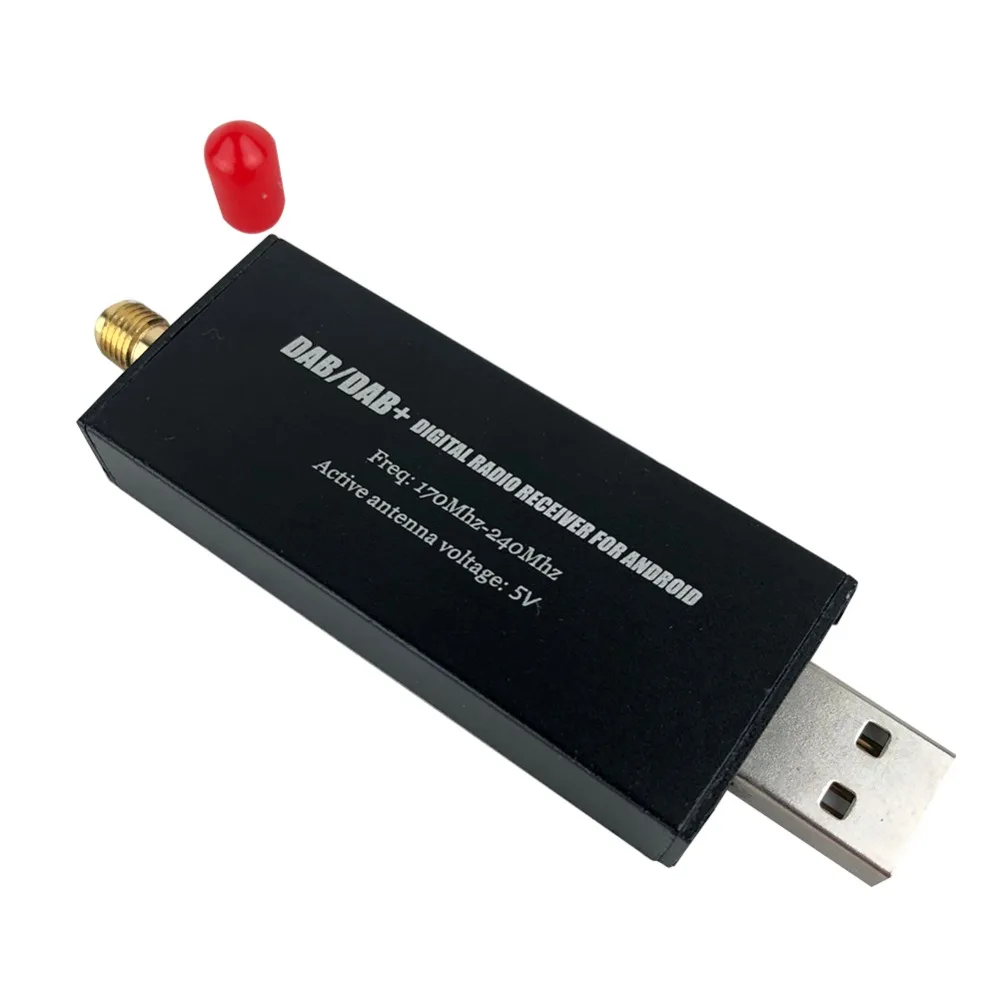 Универсальный DAB радио приемник DAB+ коробка USB палка автомобильный DAB Turner цифровое вещание с SMA антенна для Android автомобильный плеер